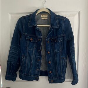 Madewell Dark Blue Denim Jacket